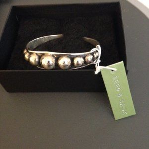 Sterling silver hand crafted bracelet